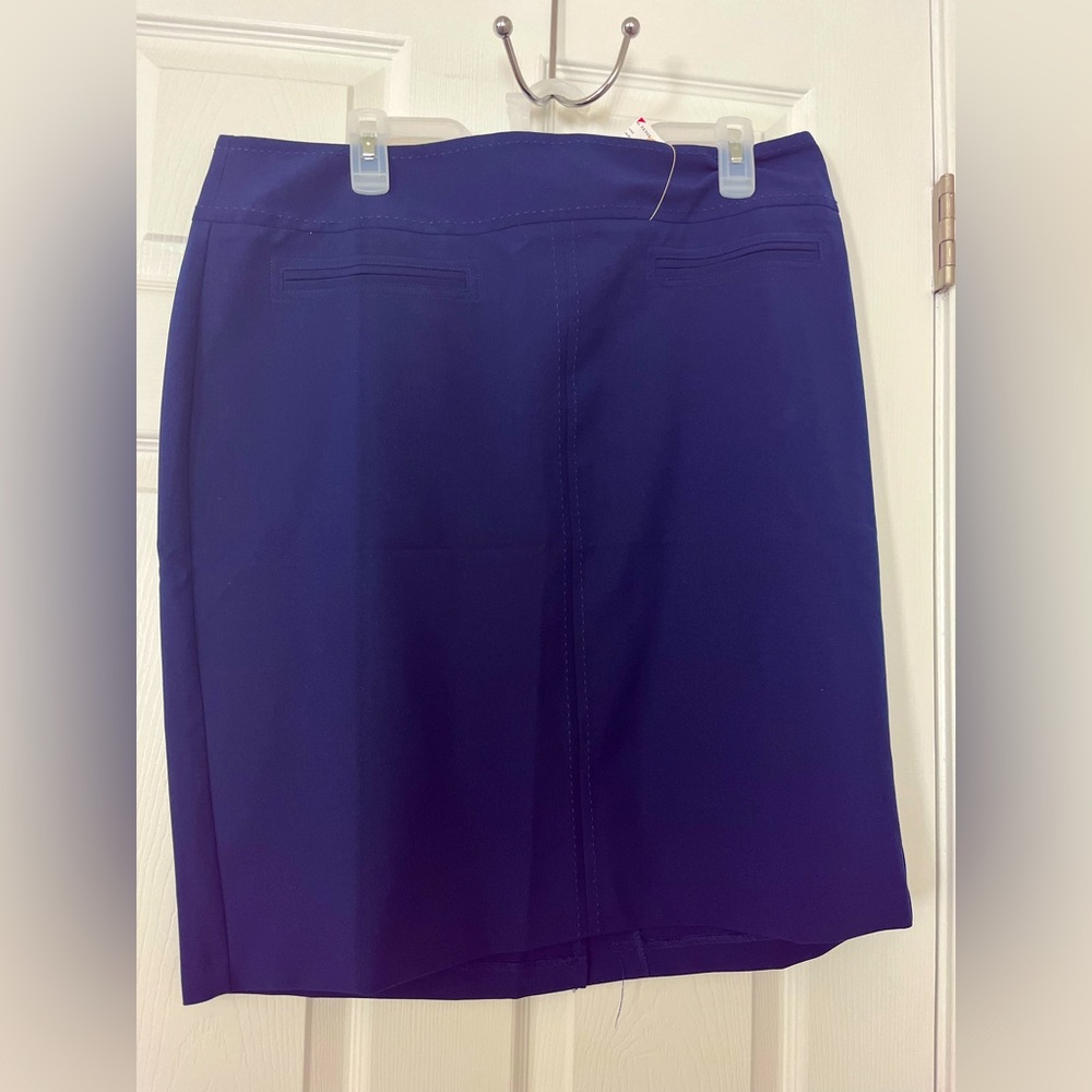 Navy skirt